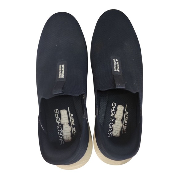 🔥 Skechers GO WALK Hyper Pillars Slip-Ins Sneakers Sz 13 Navy – Used, Excellent - Picture 4 of 11